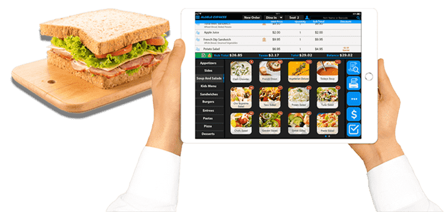 iPad POS for Cafe and Deli