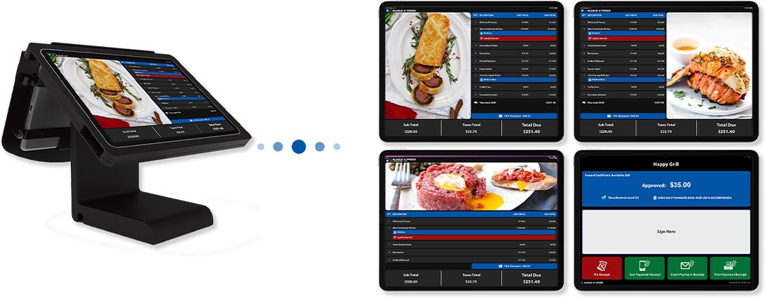 Aldelo Customer Display seamlessly integrated with Aldelo Express Restaurant POS