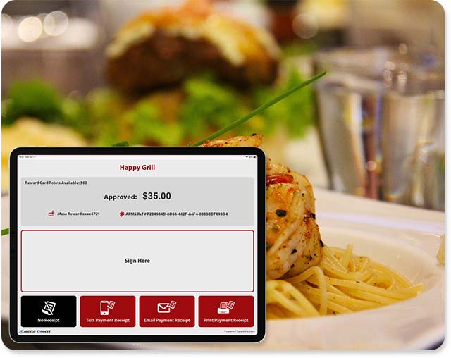 iPad Based ​Restaurants Kiosk